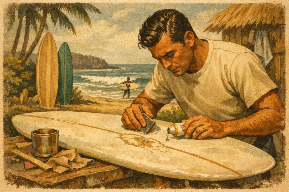 How to Repair Surfboard Ding Properly