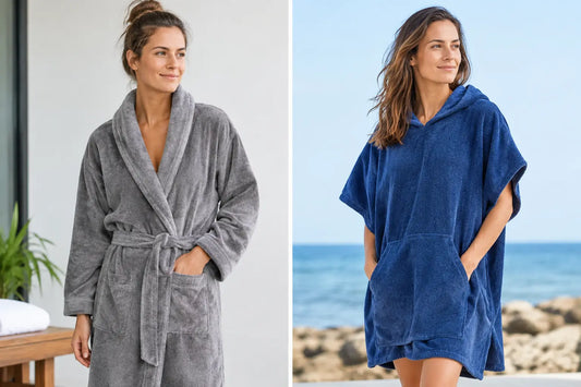 Changing Robe vs Towel Poncho: Which Suits You?