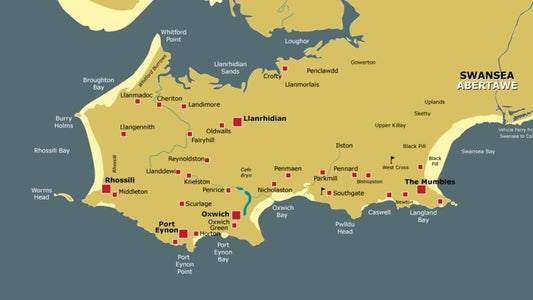 map of gower
