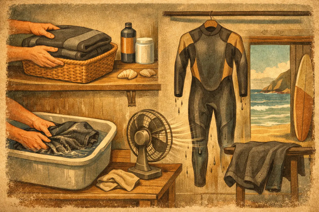 How to Store a Wetsuit Without Ruining It