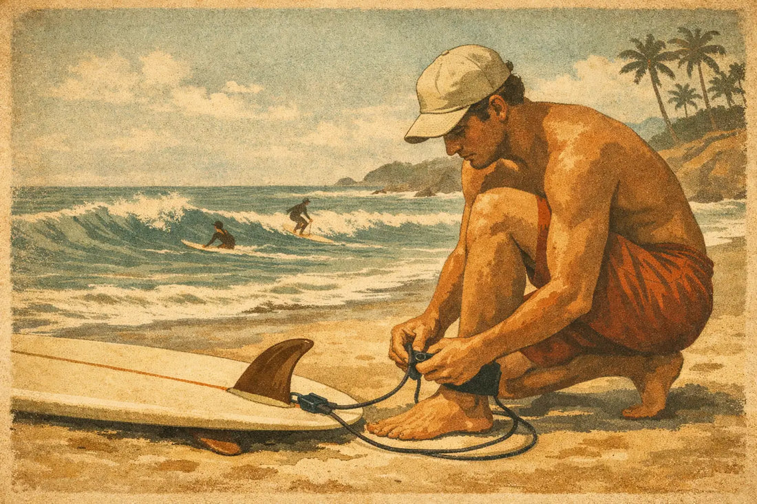 How to Fit Surfboard Leash Properly