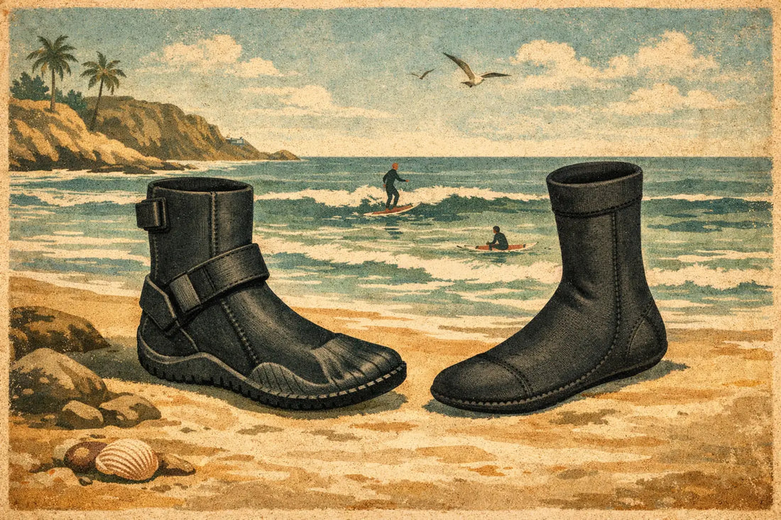 Wetsuit Boots vs Socks: Which Should You Wear?