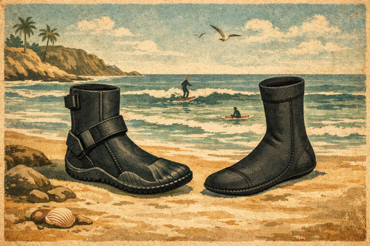 Wetsuit Boots vs Socks: Which Should You Wear?