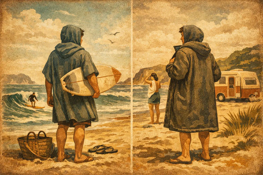 Surf Poncho vs Changing Robe