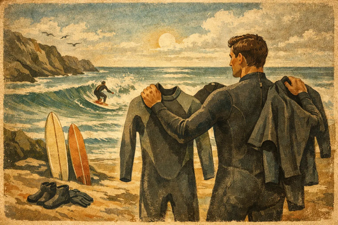 Men’s Wetsuit Thickness Guide for UK Surf