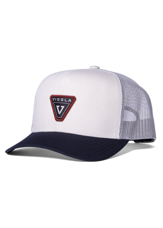 Vissla Cascade Eco Trucker Hat-Bone