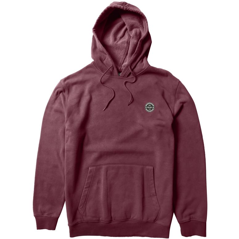 Vissla Solid Sets Eco PO Hoodie - Red Fade