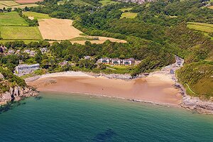 Dan Santillo Glass placemat - Caswell birds eye