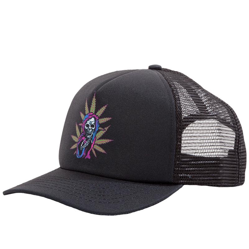 Lost Grim Reefer Trucker Hat Black