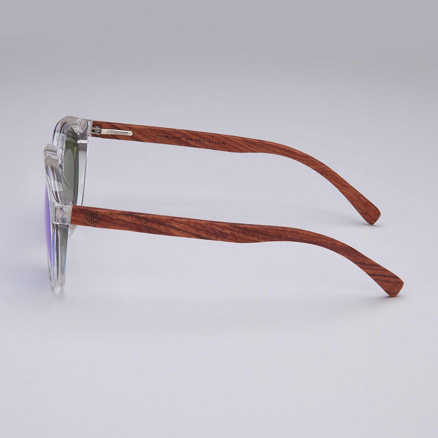 Malibu Sunglasses with Rosewood Arms for Comfort