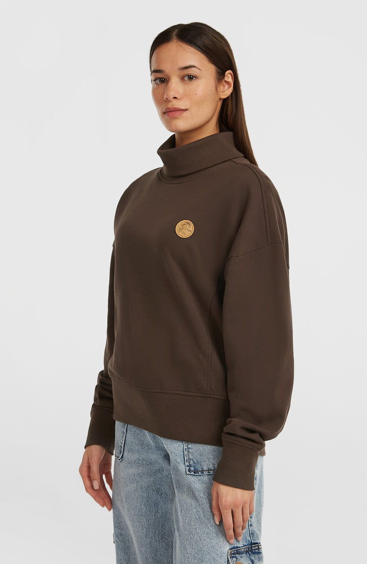 O'Neill Women O'Riginals High-Neck Crew Sweatshirt