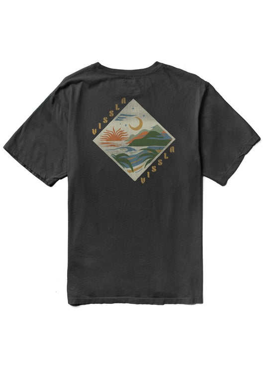 Vissla Seascape Organic Tee - Phantom