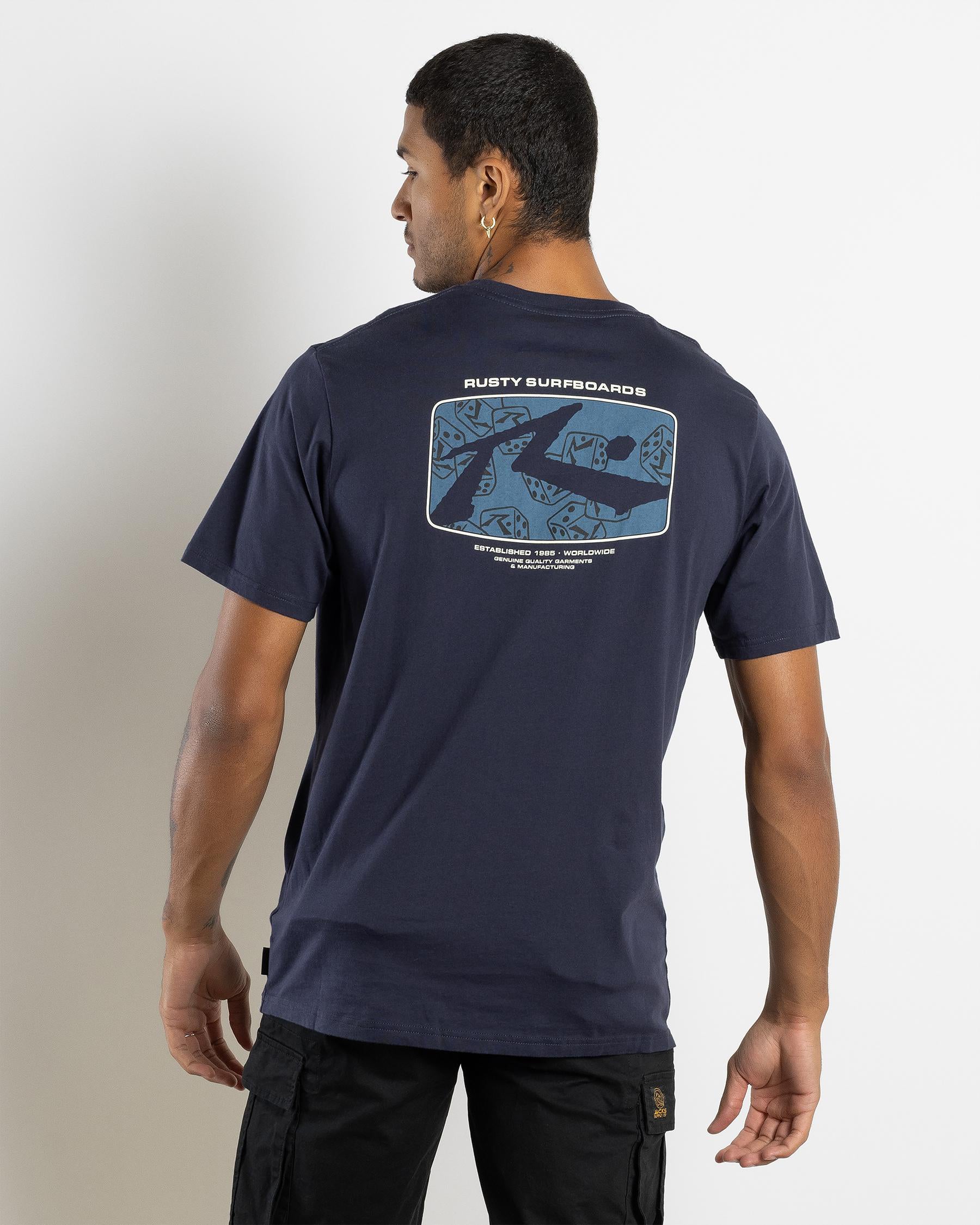 Rusty Advocate tee - navy