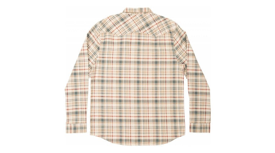 Salty Crew westbound natural L/S flannel shirt