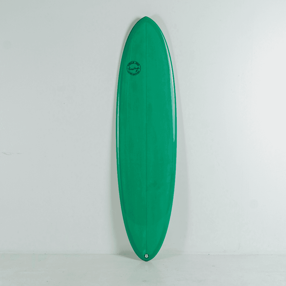 Heritage Egg Surfboard - 7' Round Tail in Gloss Tint