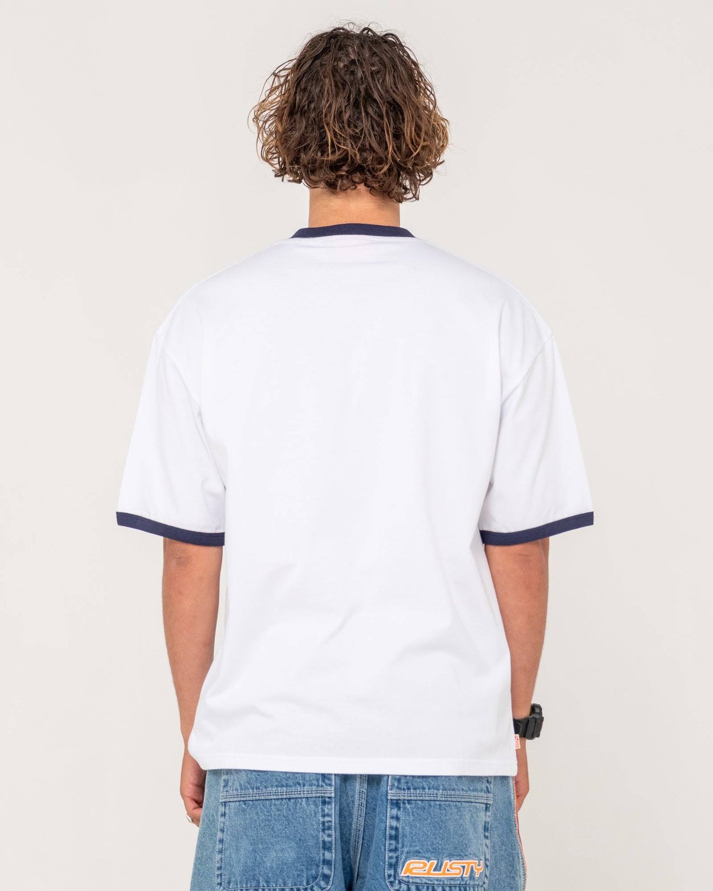 Rusty Trisector Ringer Short Sleeve Tee