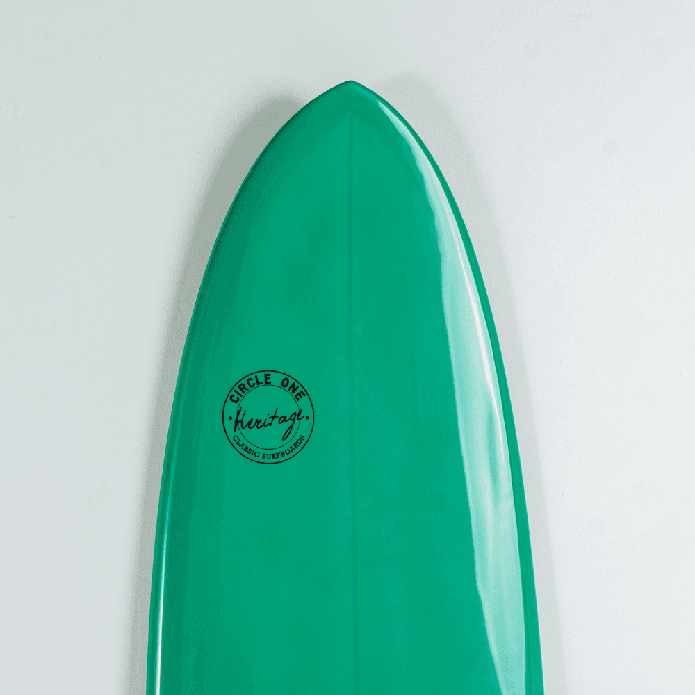 Heritage Egg Surfboard - 7' Round Tail in Gloss Tint