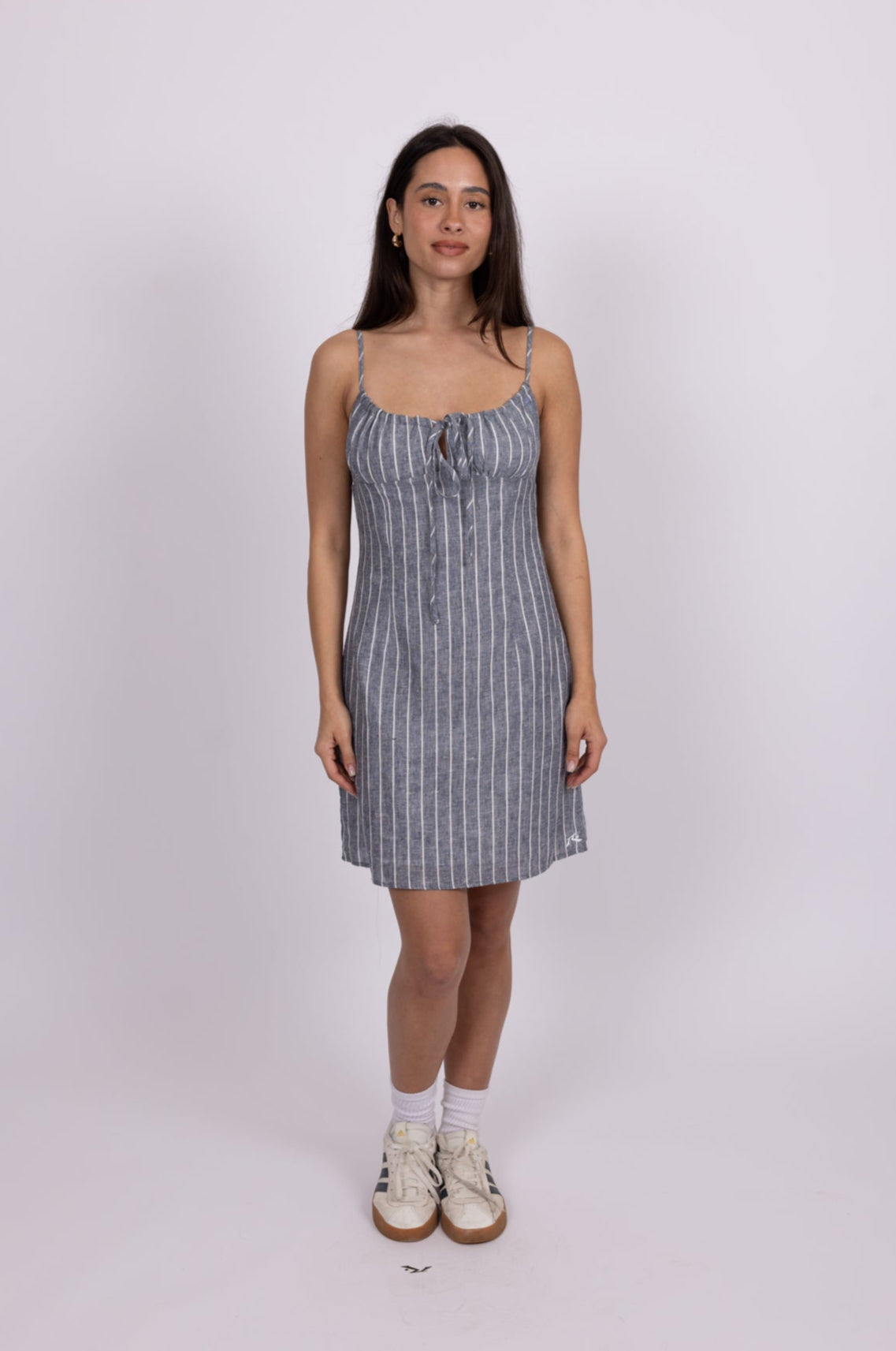 RUSTY Newport mini dress- chambray