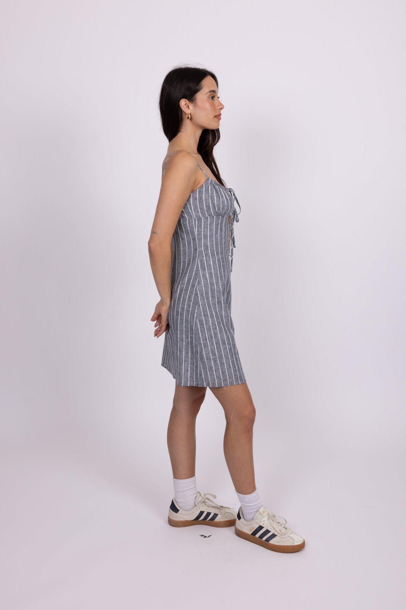 RUSTY Newport mini dress- chambray