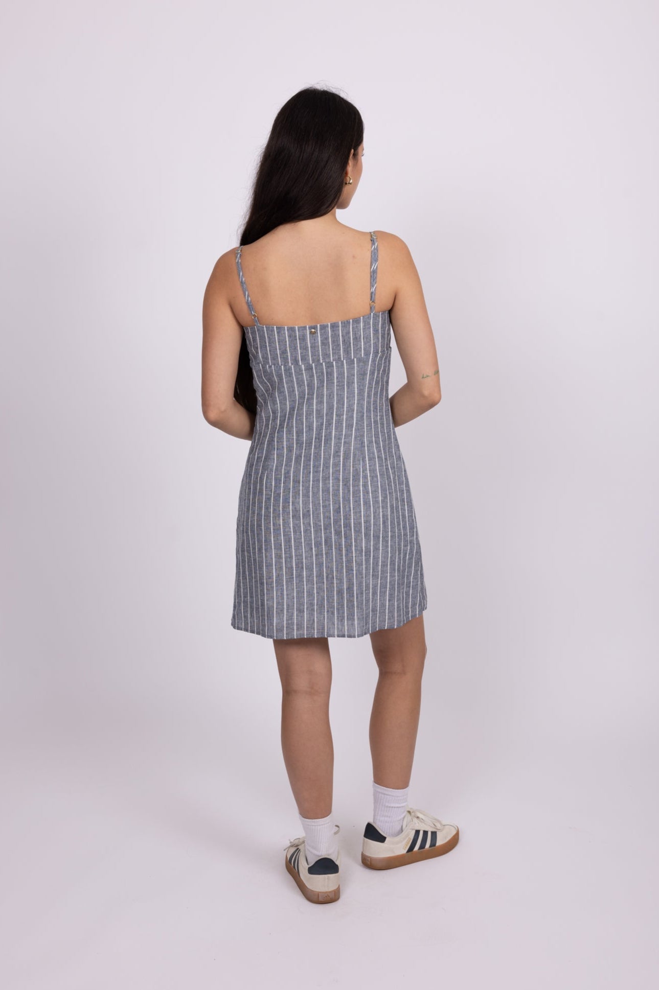 RUSTY Newport mini dress- chambray