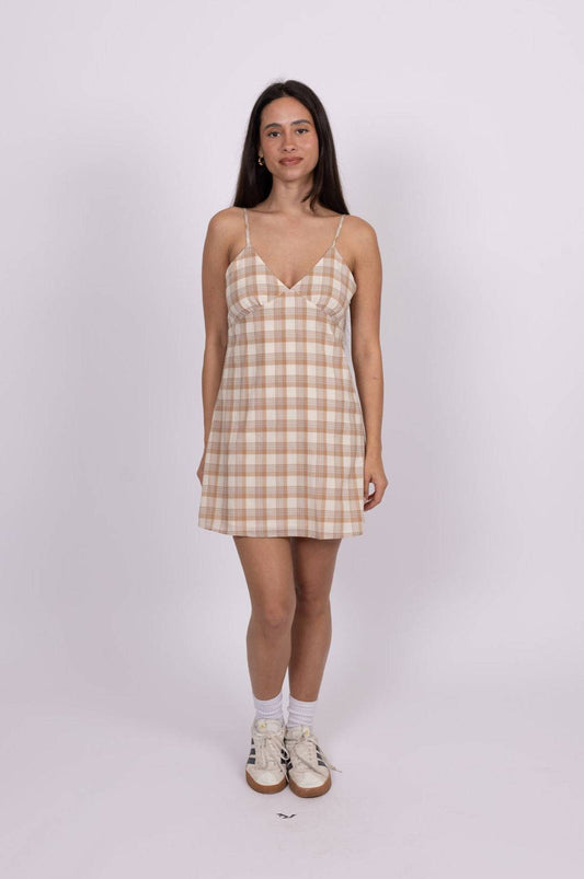 Rusty Turner Plaid Mini Dress