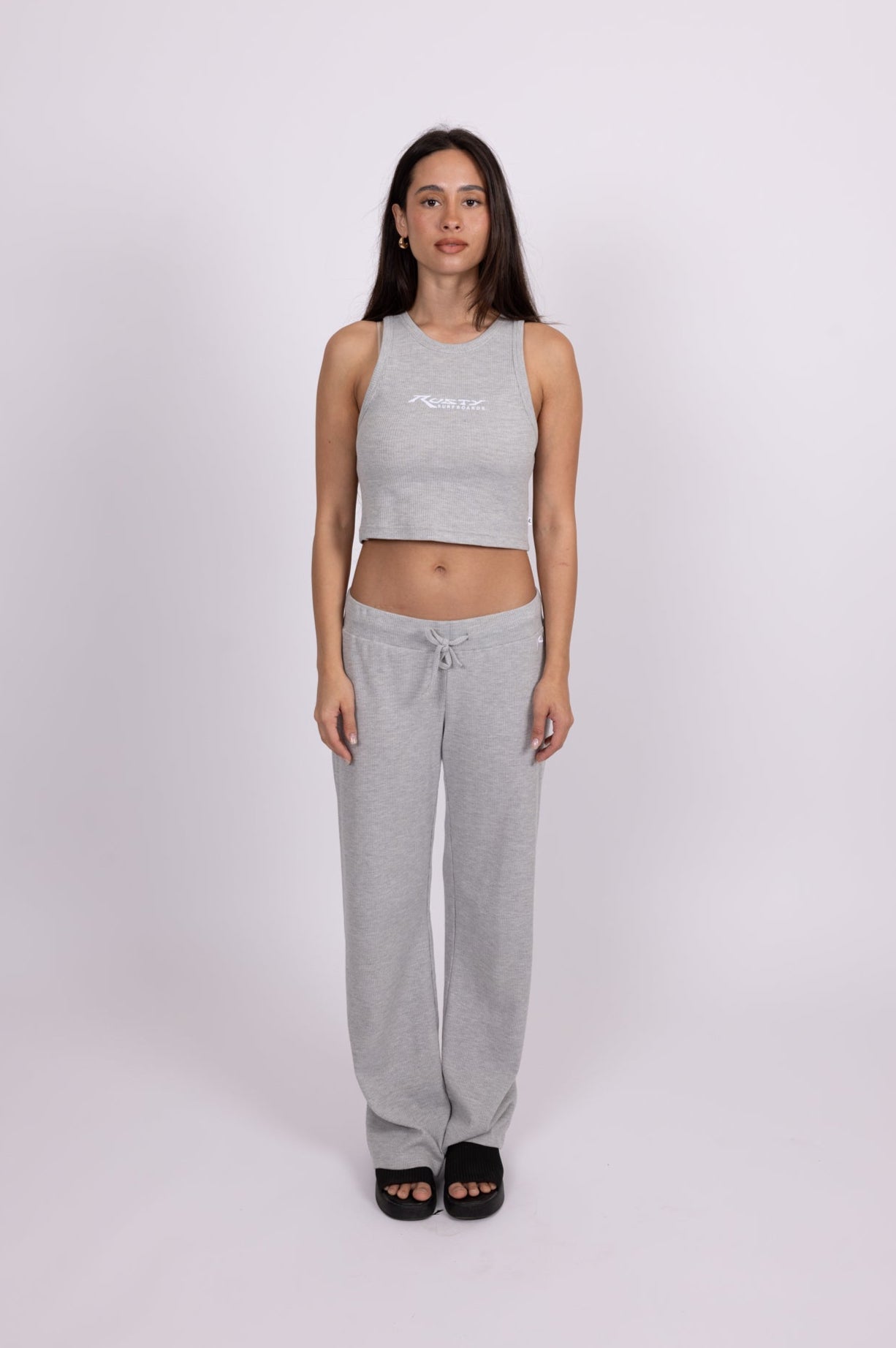 RUSTY Remi tank top - heather grey