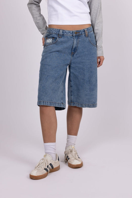 Rusty Pacific low rise denim short