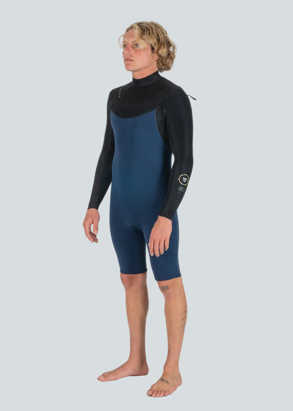 Vissla New Seas 2-2 Long Sleeve Spring U-Zip Wetsuit