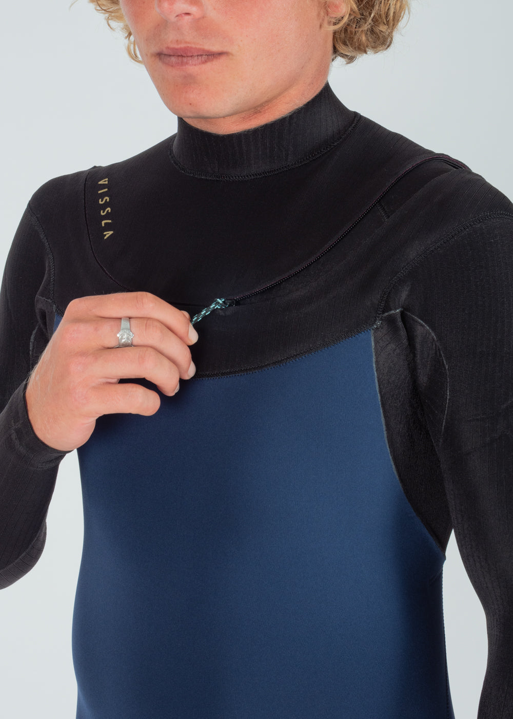 Vissla New Seas 2-2 Long Sleeve Spring U-Zip Wetsuit