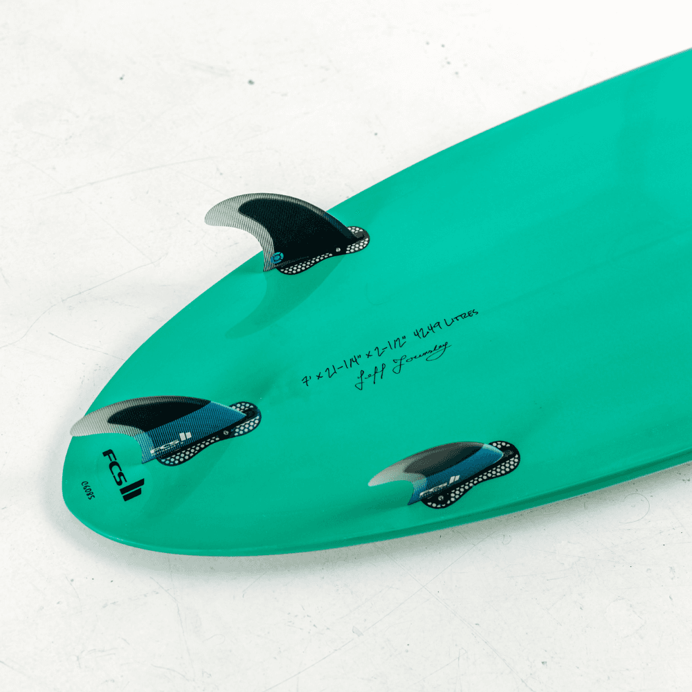 Heritage Egg Surfboard - 7' Round Tail in Gloss Tint