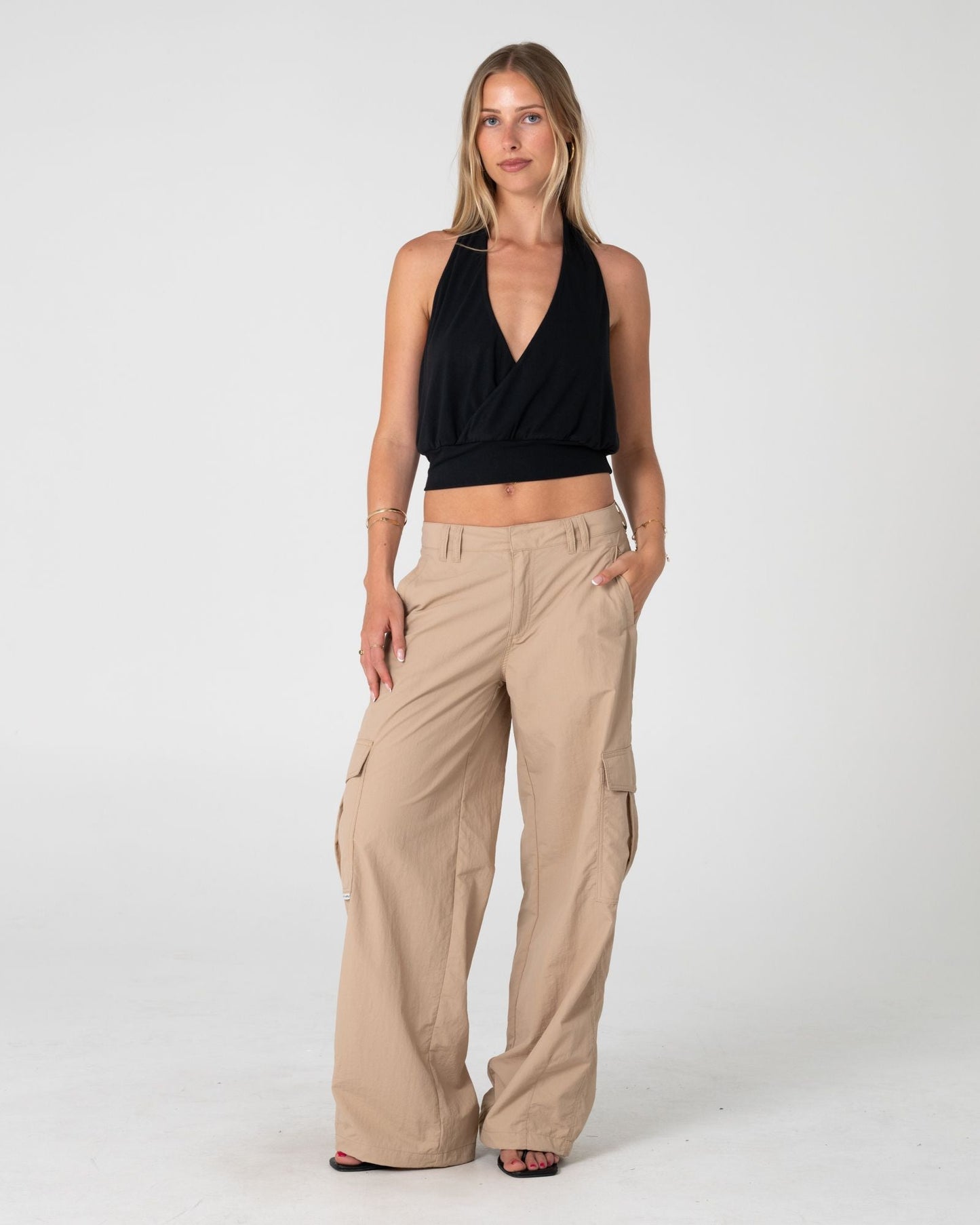 Rusty Melrose Low Rise Cargo Pant