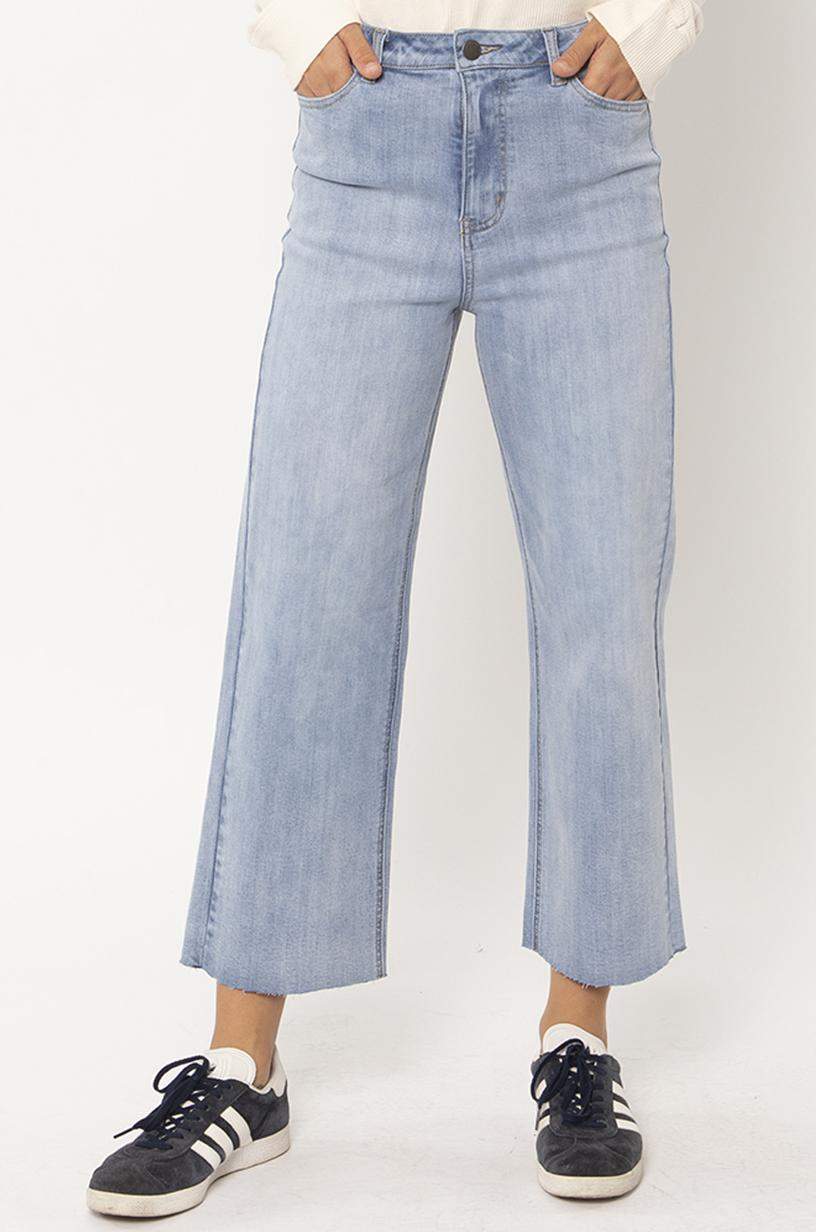 Sisstrevolution Kellyn denim pant - faded indigo