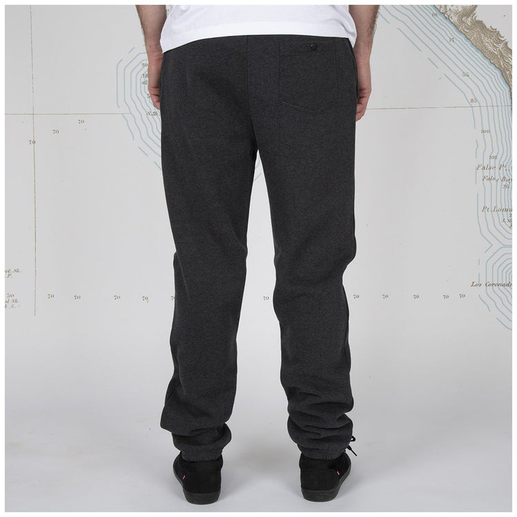 Salty Crew Slow roll black heather sweatpant