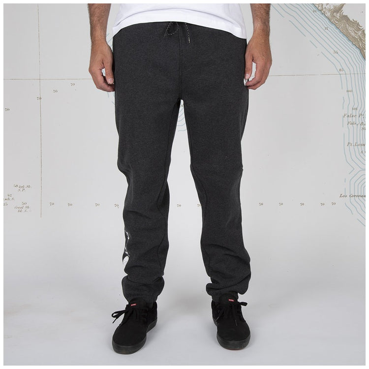 Salty Crew Slow roll black heather sweatpant