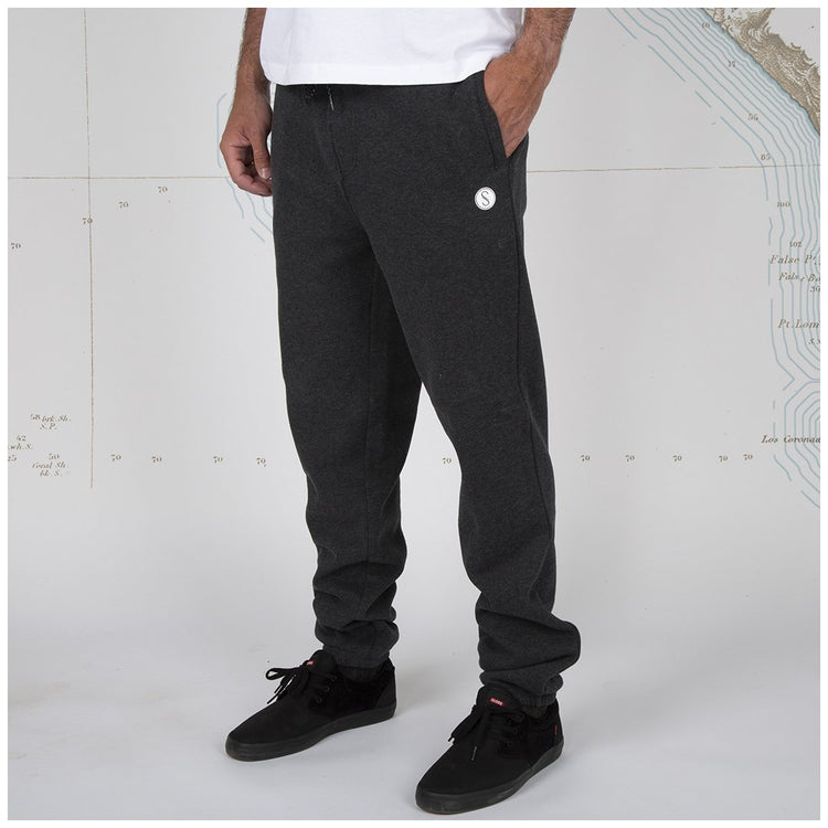 Salty Crew Slow roll black heather sweatpant