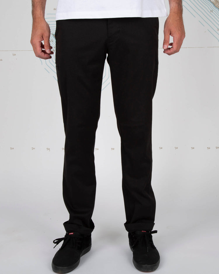 Salty Crew Deckhand pant - workwear brown