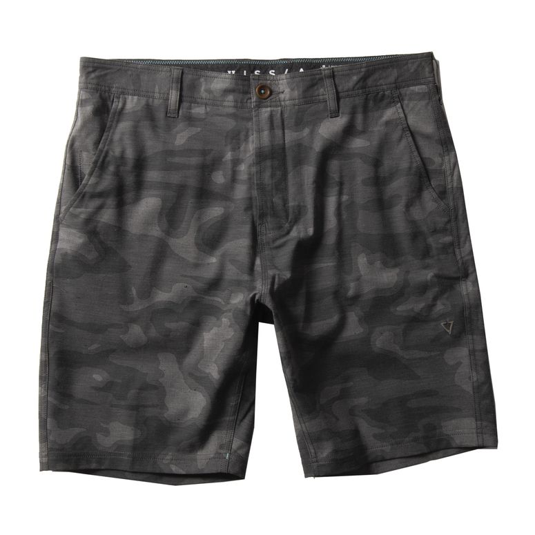 VIssla Canyons Hybrid 17" Boys Walkshort - Black Camo