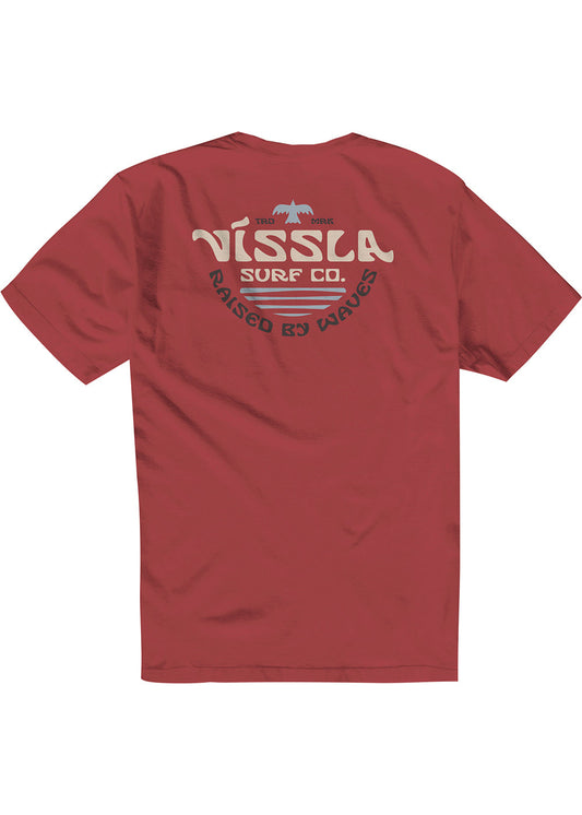 Vissla West Winds Premium PKT Tee - Brick