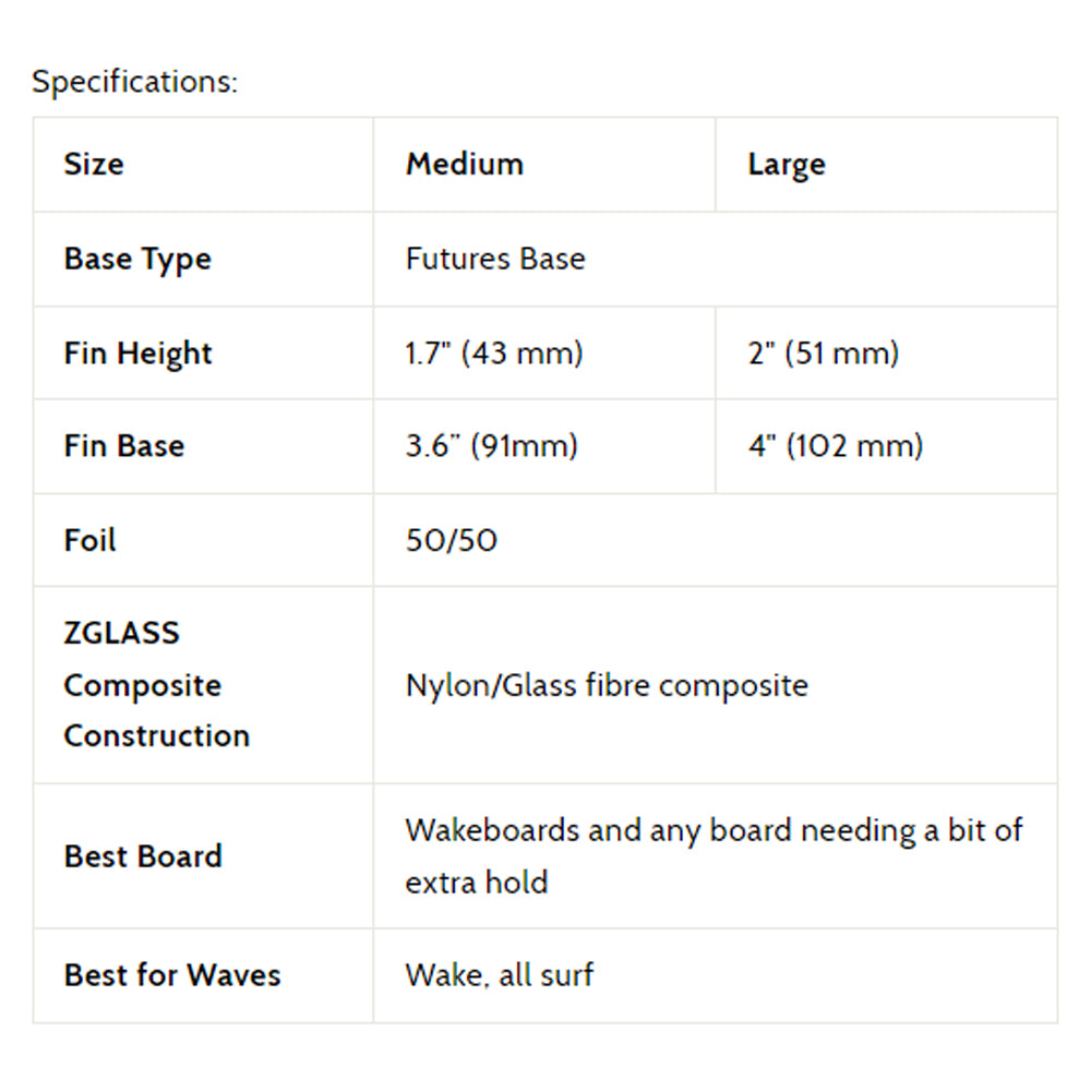 3D Fins - Dimpster - Large - B&W Tech (Futures)