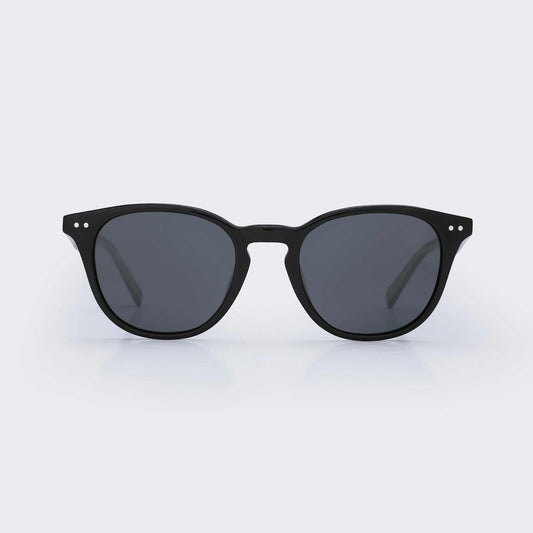 Reef Break- Bioacetate Polarised Sunglasses in All Black