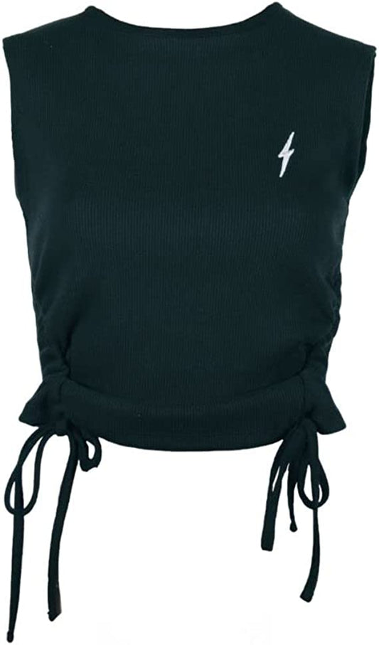 Lightning bolt Thunder crop top