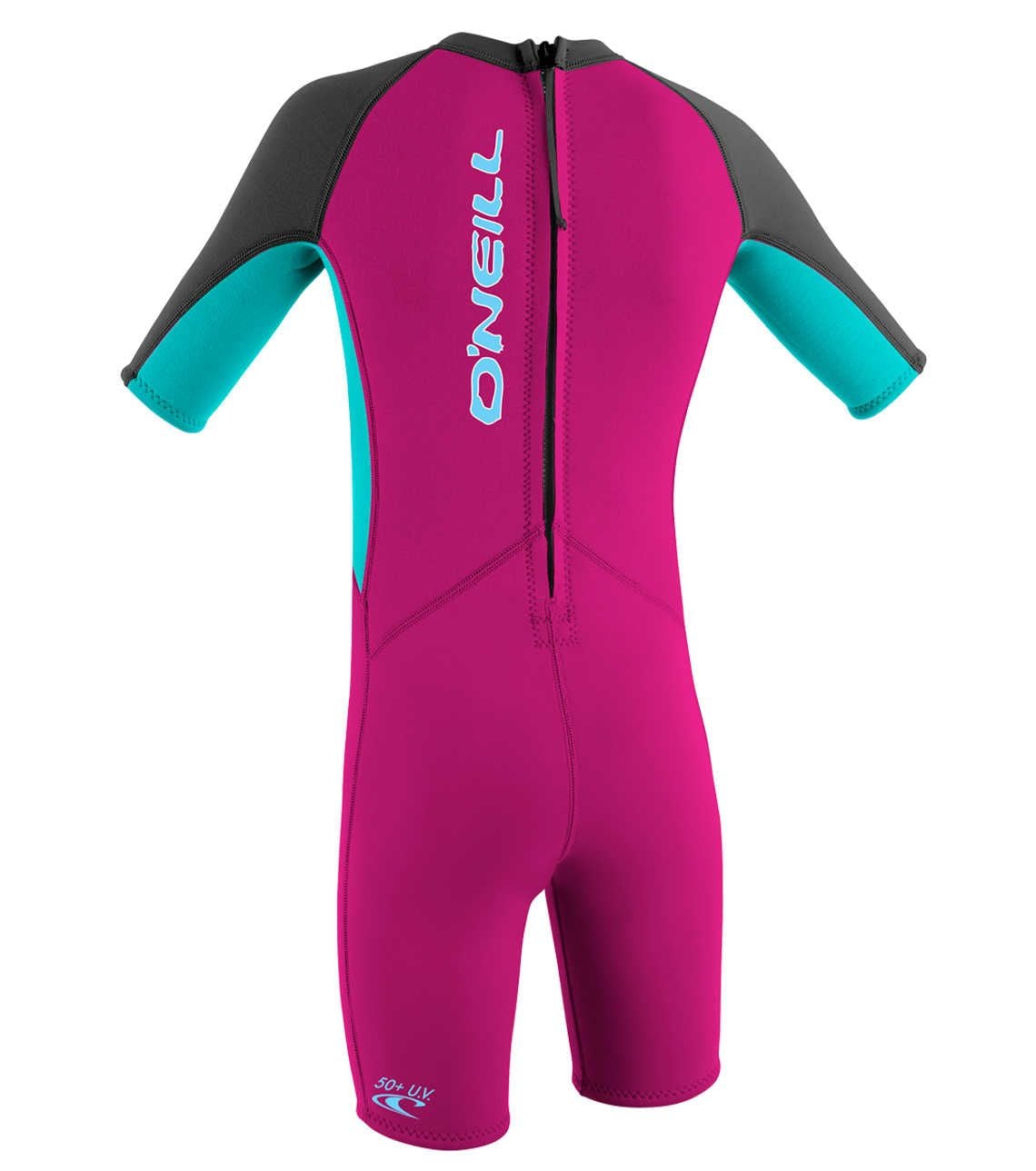 O'Neill Toddlers 2mm Reactor Girls Shorty Wetsuit