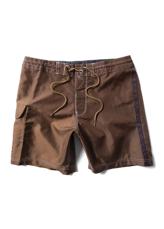 Vissla Undefined Lines 16.5" Boardshort- Chocolate