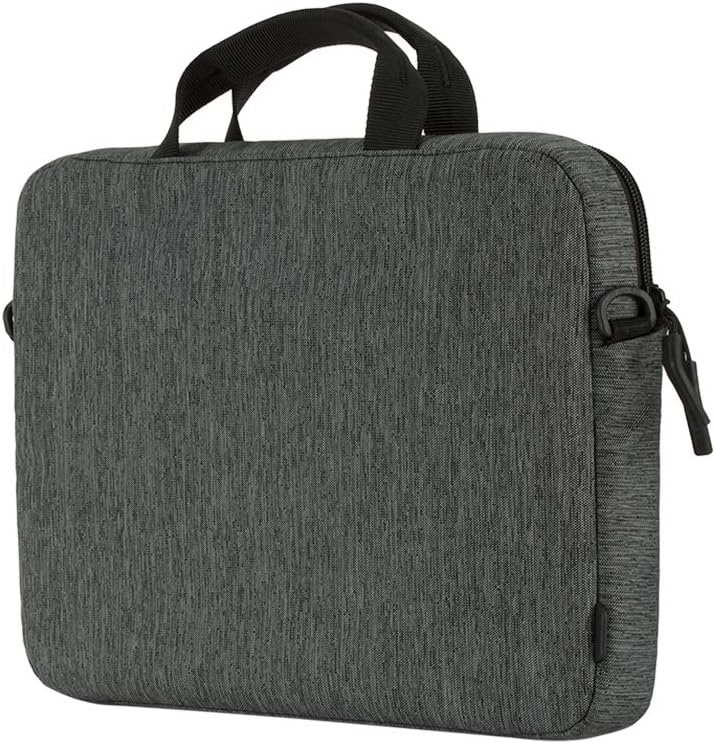 INCASE City Brief 16" Laptop Bag - Heather Black/Gunmetal