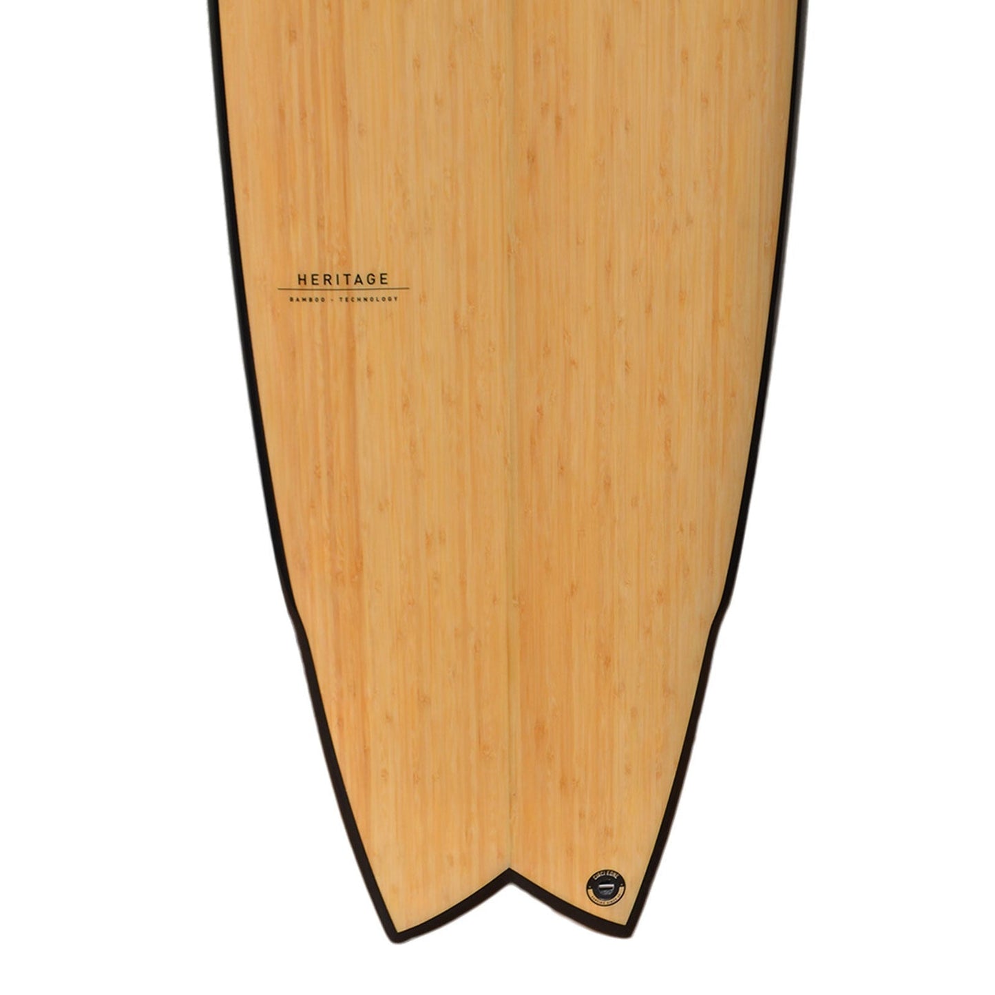 6ft 11 Bamboo Wing Swallow Tail Surfboard