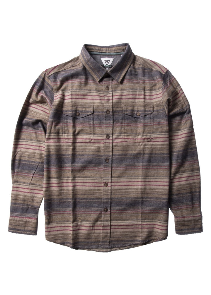 Vissla Central Coast LS Flannel - Kangaroo