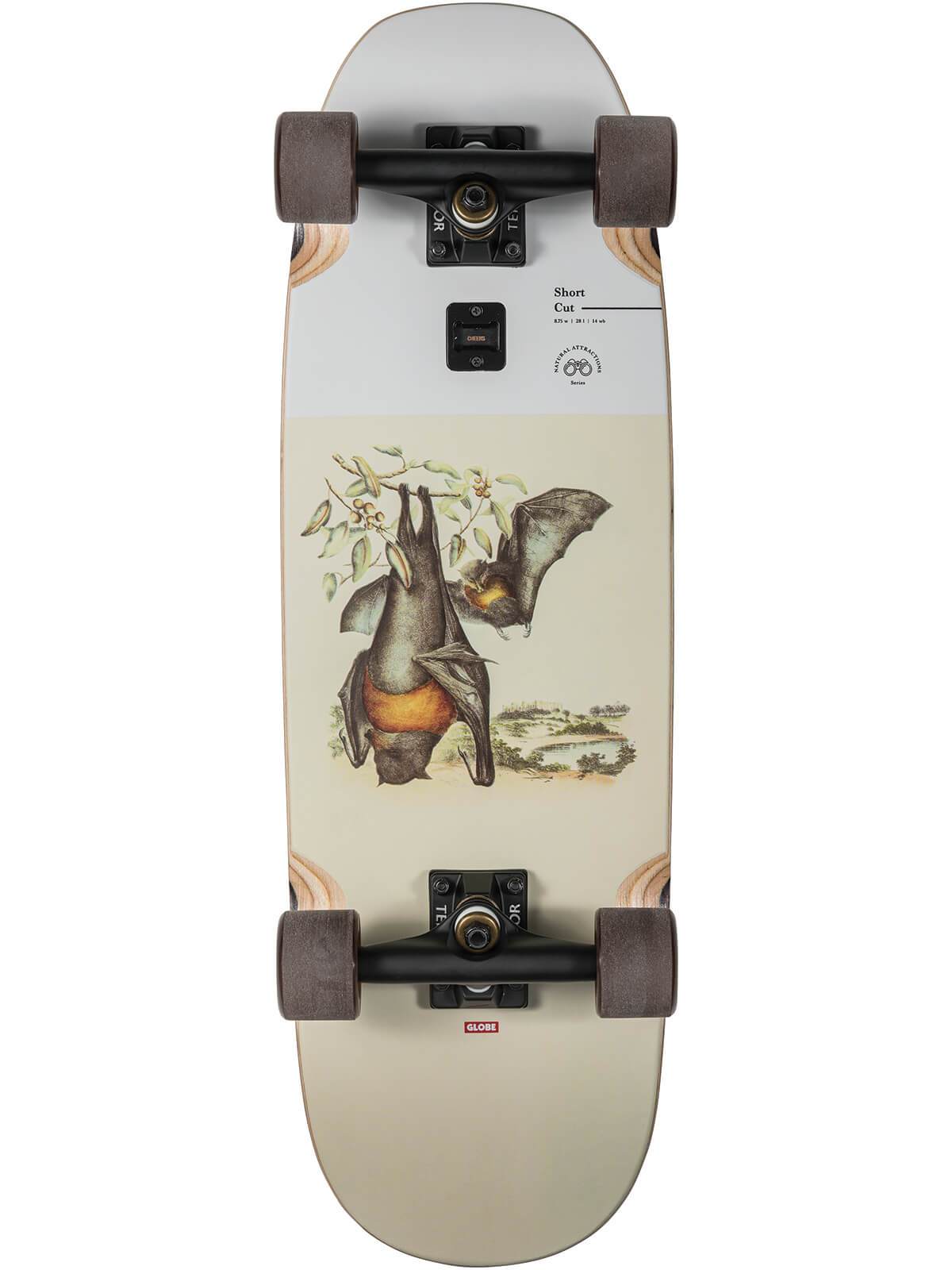 globe short cut cruiser skateboard