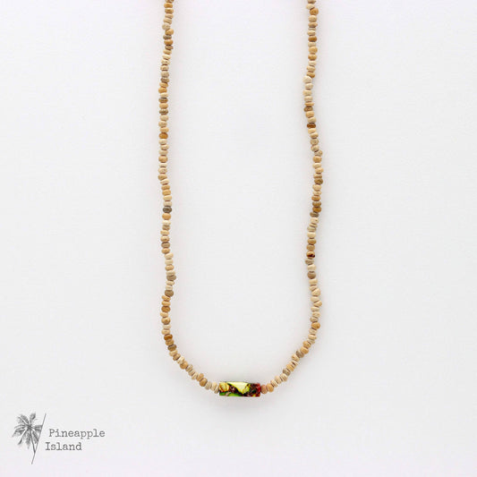 Pineapple island Hapuna Beach Beaded Surfer Necklace