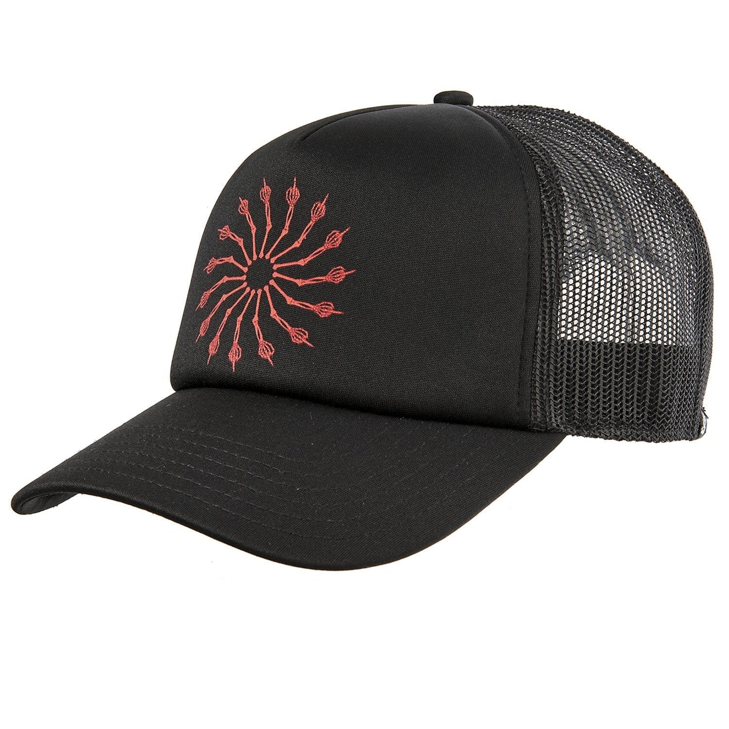 Lost wheel of life trucker hat