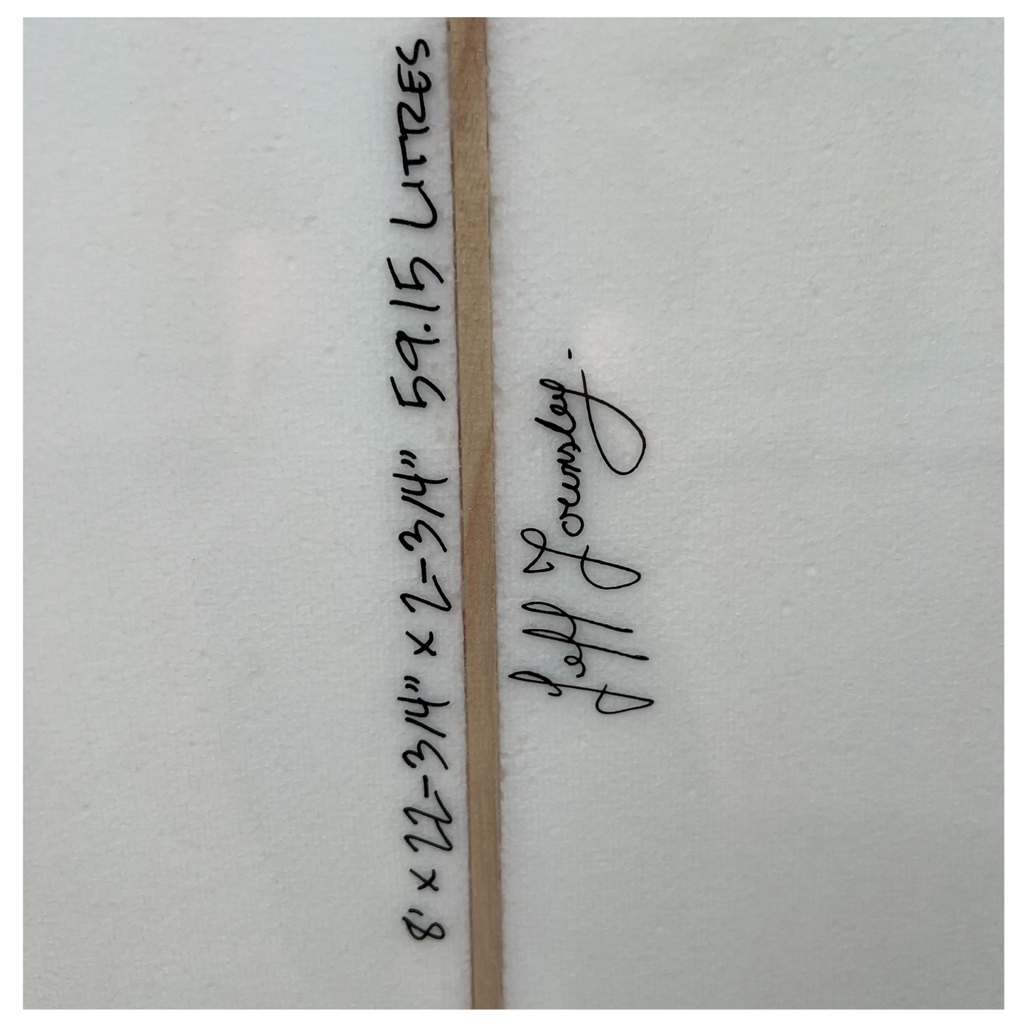 8ft Southern Swells Round Tail Clear Epoxy Finish (FINS Included)